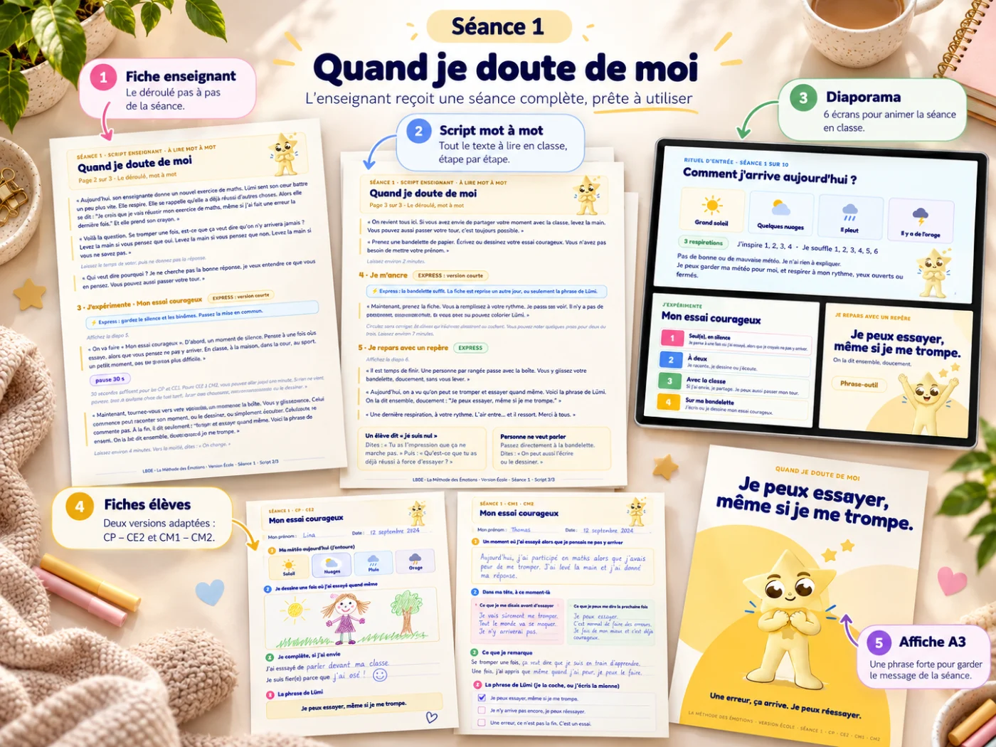 Contenu de la séance 1